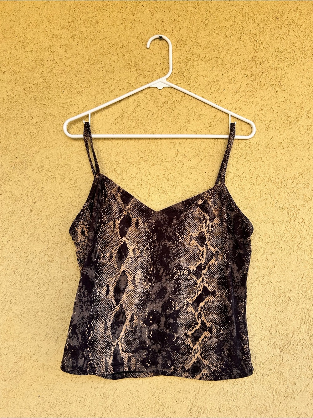 Jones New York Vintage Cropped Tank Top Size Medium
